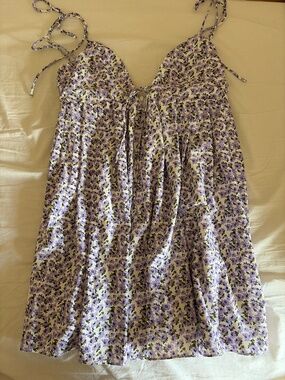 More To Come Purple Mini Dress